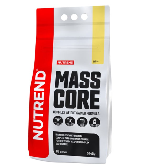 Nutrend Mass Core, vanilės skonio – 5440 g
