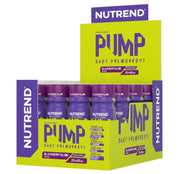 Nutrend Pump prieš treniruotę skirtas gėrimas, gervuogių ir laimo skonio – 20 x 60 ml.