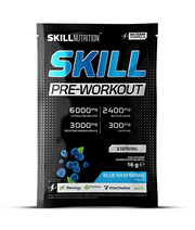 Skill Nutrition Skill prieš treniruotę, mėlynųjų aviečių skonio – 16 g (1 porcija)