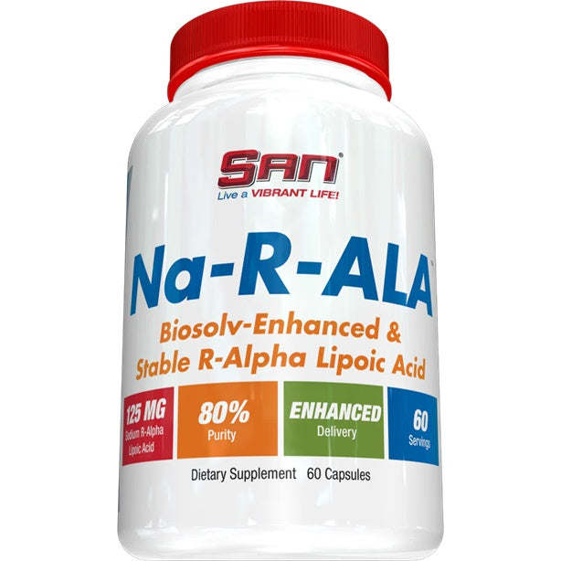 SAN NA - R - ALA, 125 mg - 60 kapsulių