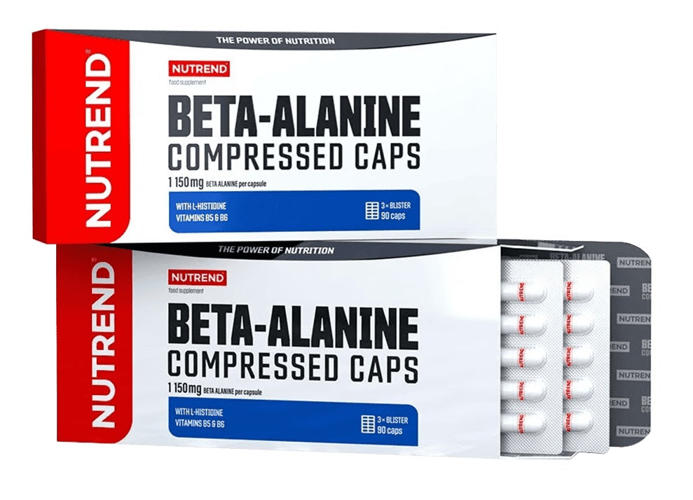 Nutrend beta - alanino suspaustos kapsulės – 90 kapsulių