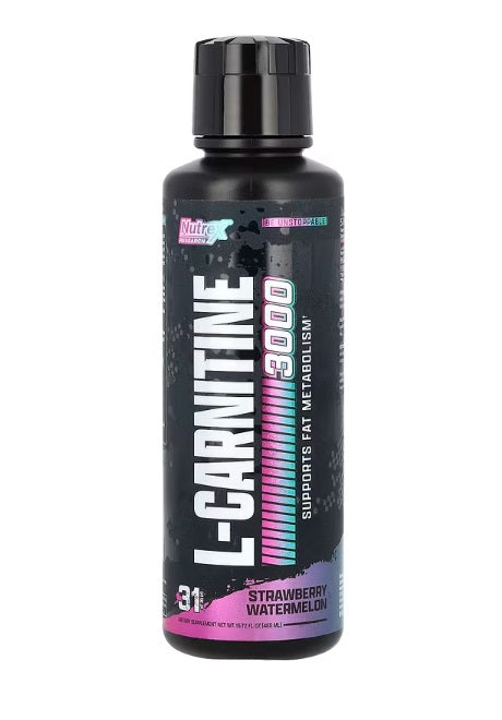 Nutrex L - karnitinas 3000, braškių ir arbūzo skonio – 465 ml.