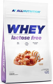 Allnutrition išrūgų milteliai be laktozės, karamelė - 700 g