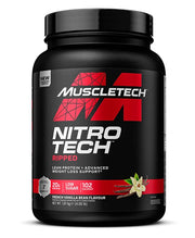 MuscleTech Nitro - Tech Ripped prancūziškos vanilės ankštys – 1810 g