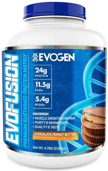 Evogen Evofusion, šokoladinis ir žemės riešutų sviesto skonio – 2016 g
