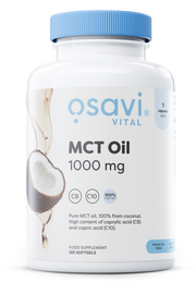 Produkto nuotrauka: Osavi MCT Oil, 1000mg - 120 minkštųjų kapsulių