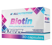 Allnutrition biotinas, 5000 mcg – 30 kapsulių