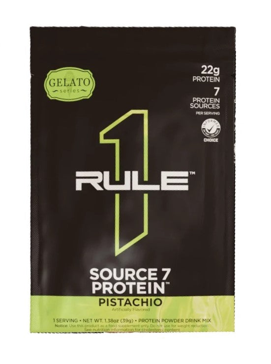 Rule One Source7 baltymai, pistacijų ledai – 39 g (1 porcija)