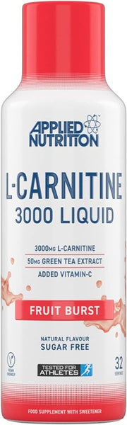 Applied Nutrition L - karnitino skystis 3000, vaisių skonio – 480 ml.