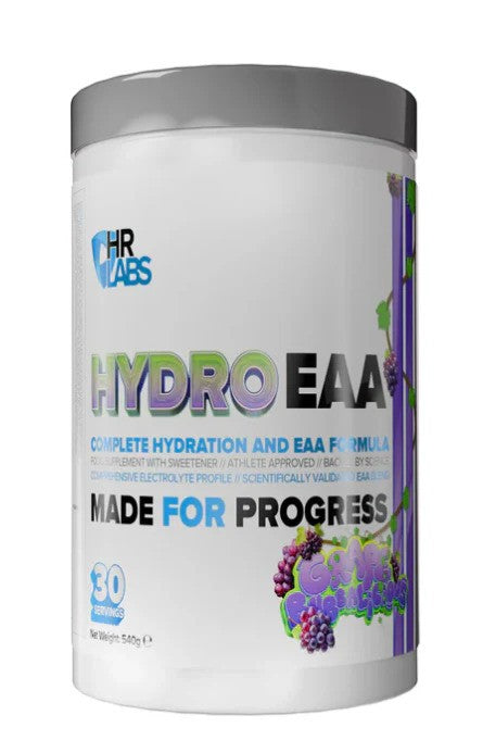 HR Labs HydroEAA, vynuogių skonio Bubbalicious – 540 g
