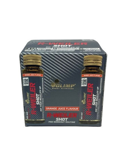 Olimp Nutrition R - Weiler Shot, apelsinų sultys - 9 x 60 ml.