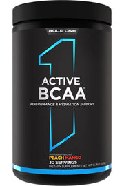 Rule One Active BCAA, persikų ir mangų skonio – 390 g