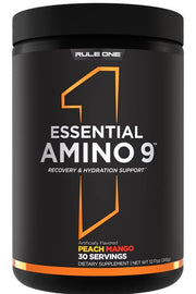Rule One Essential Amino 9, persikų ir mangų – 345 g