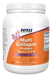 NOW Foods daugiafunkcis kolageno baltymas – 454 g