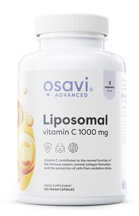 Produkto nuotrauka: Osavi Liposomal Vitamin C, 1000mg - 120 kapsulių