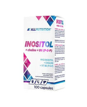 Allnutrition inozitolis + cholinas + B6 (P - 5 - P) - 100 kapsulių