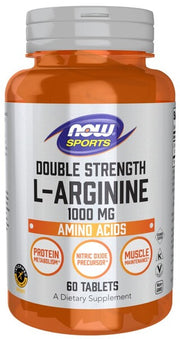 NOW Foods L - argininas, 1000 mg – 60 tablečių
