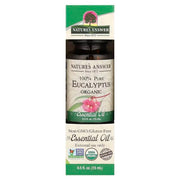 Nature's Answer 100 % grynas eukalipto eterinis aliejus – 15 ml.