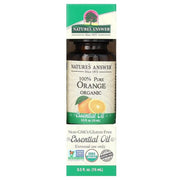 Nature's Answer 100 % grynas apelsinų eterinis aliejus – 15 ml.