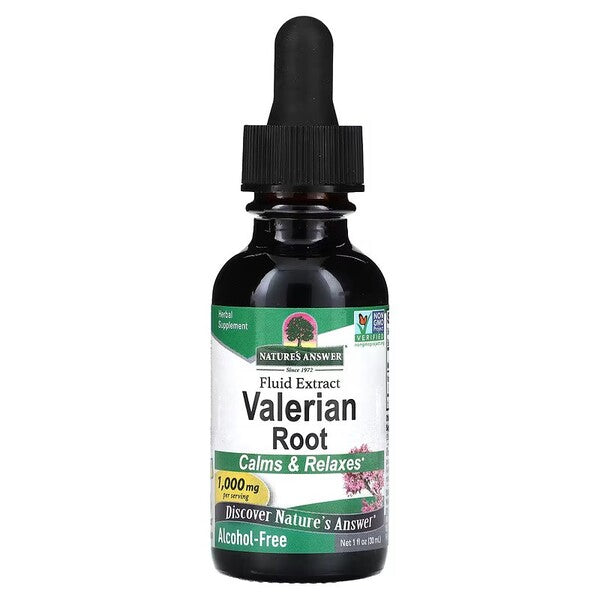 Nature's Answer valerijono šaknis, 1000 mg - 30 ml.
