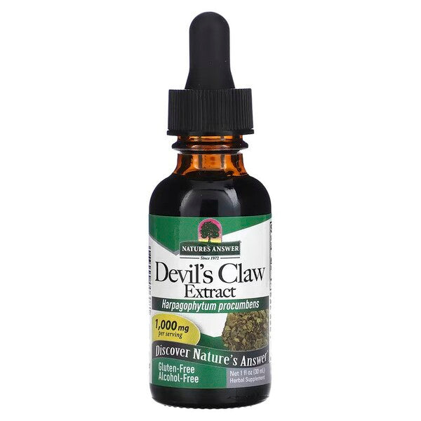 Nature's Answer velnio letenos ekstraktas, 1000 mg - 30 ml.
