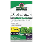 Nature's Answer raudonėlio aliejus, 150 mg – 90 kapsulių