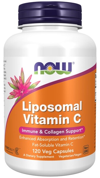 Produkto nuotrauka: NOW Foods Liposomal Vitamin C - 120 kapsulių