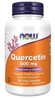 Produkto nuotrauka: NOW Foods Quercetin, 500mg - 100 kapsulių