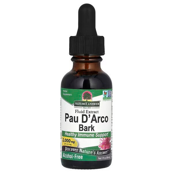 Nature's Answer Pau D' Arco žievė, 2000 mg - 30 ml.