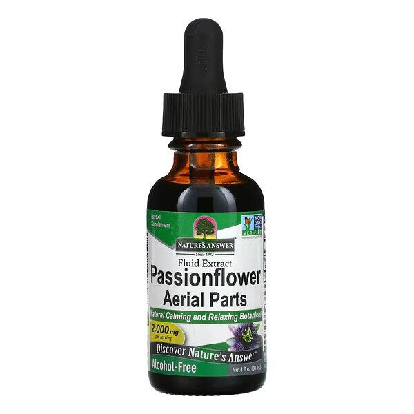 Nature's Answer pasifloros antžeminės dalys - 30 ml.