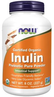 Produkto nuotrauka: NOW Foods Inulin Prebiotic Pure Powder - 227 g