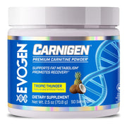 Evogen Carnigen milteliai, Tropic Thunder – 70,8 g