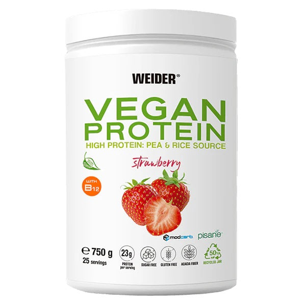 Weider Protein, Braškės - 750g