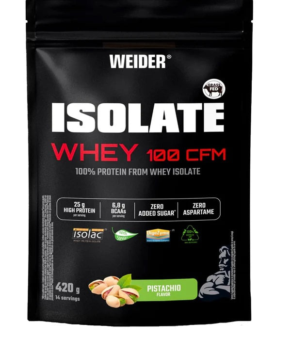 Weider Isolate Whey 100 CFM, Pistacijos - 420g