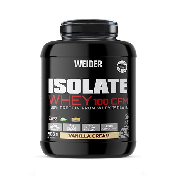 Weider Isolate Whey 100 CFM, Vanilinis kremas - 908g