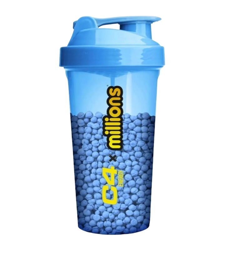 Cellucor C4 Energy x Millions kramtomosios gumos plaktuvė, mėlyna – 800 ml.