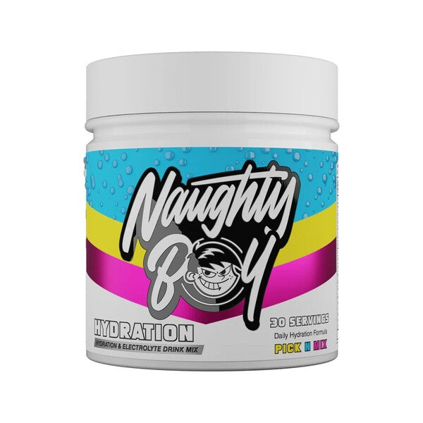 Naughty Boy hidratacijos gėrimas, rožinis ir mišrus – 255 g