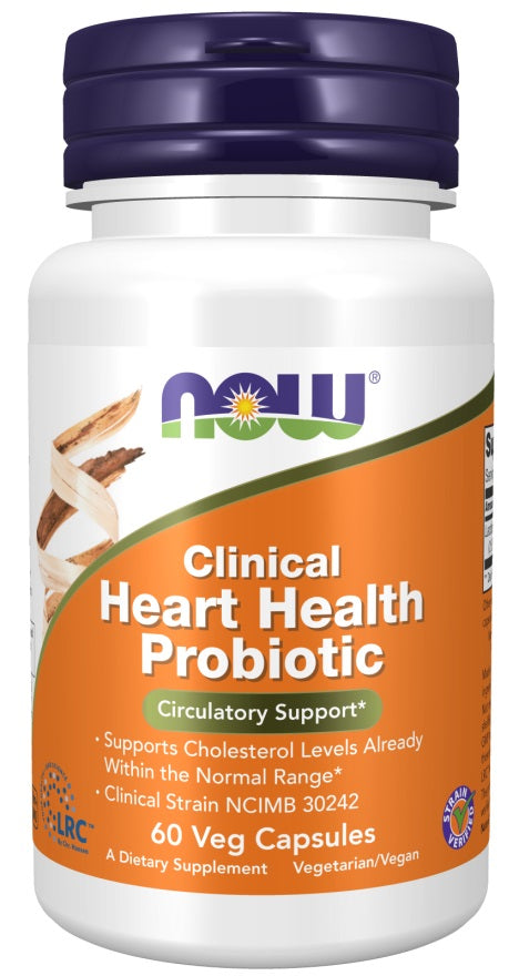 Produkto nuotrauka: NOW Foods Clinical Heart Health Probiotic - 60 kapsulių
