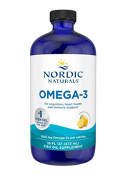 Nordic Naturals Omega - 3, 1560 mg citrinų skonio – 473 ml.
