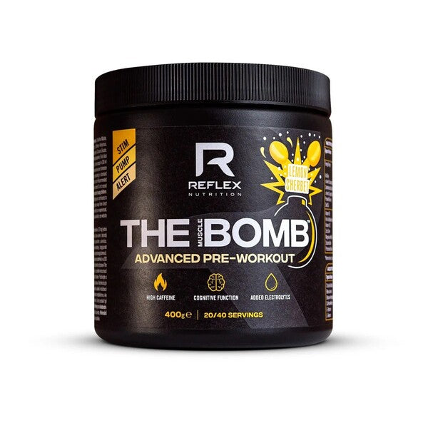 Reflex Nutrition raumenų bomba, citrinų šerbetas - 400 g