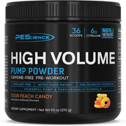 PEScience didelio tūrio (nauja formulė), rūgščių persikų skonio saldainiai - 270 g