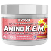 Evogen Amino K.E.M. EAA, aviečių limonadas – 480 g
