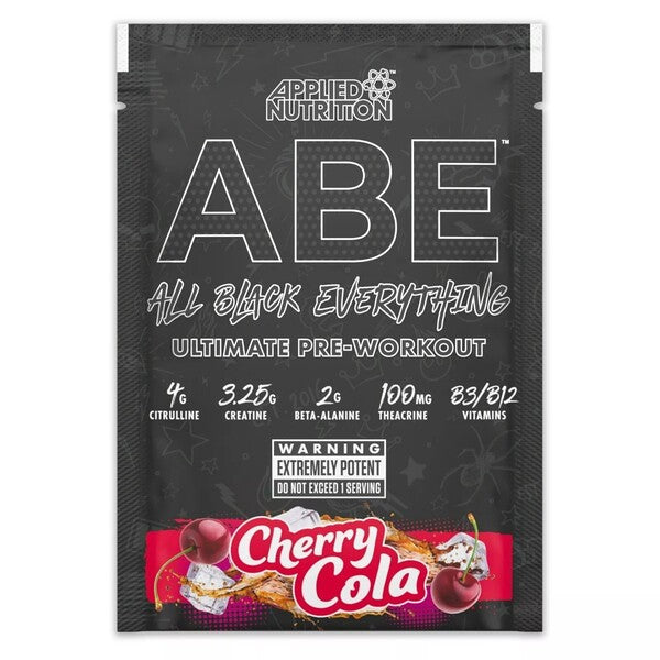 Applied Nutrition ABE – All Black Everything, vyšnių kola – 12,5 g (1 porcija)