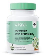 Produkto nuotrauka: Osavi Quercetin with Bromelain - 60 vegan caps