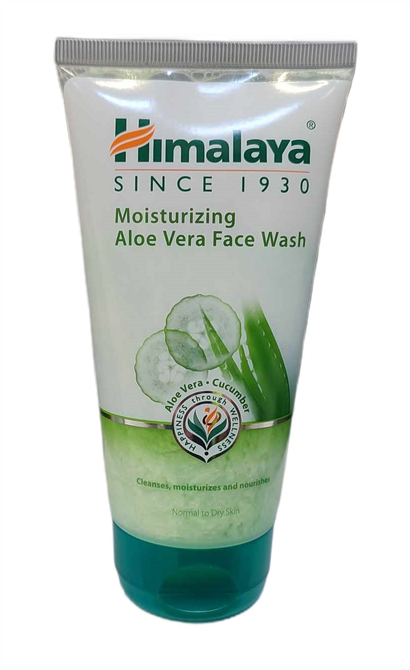 Himalaya drėkinamasis veido prausiklis su alaviju - 150 ml.