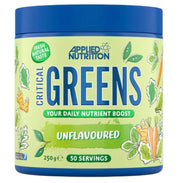 Applied Nutrition beskoniai Critical Greens dribsniai – 250 g
