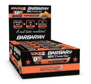 Stacker2 Europe Barbarian 30 % baltymų batonėlis, sūdytos karamelės skonio – 12 x 45 g