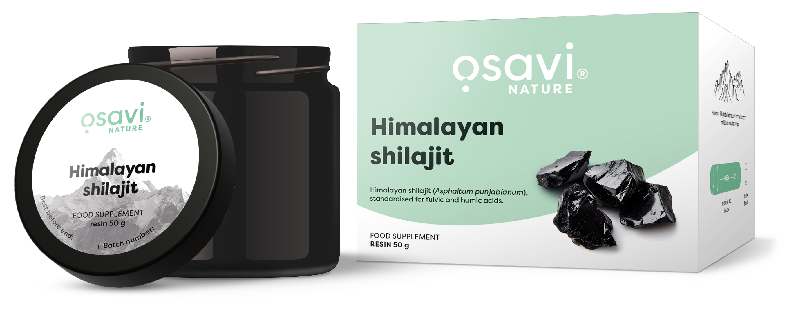 Produkto nuotrauka: Osavi Himalayan Shilajit - 50 g