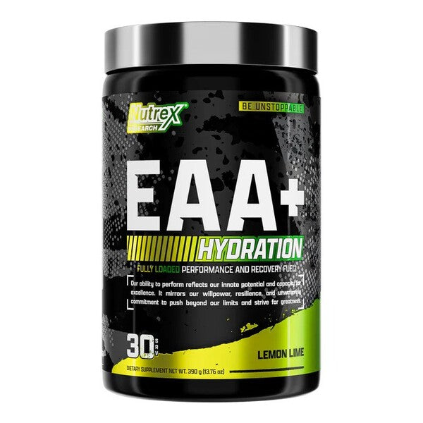Nutrex EAA + Hydration, citrinų ir laimų skonio – 390 g