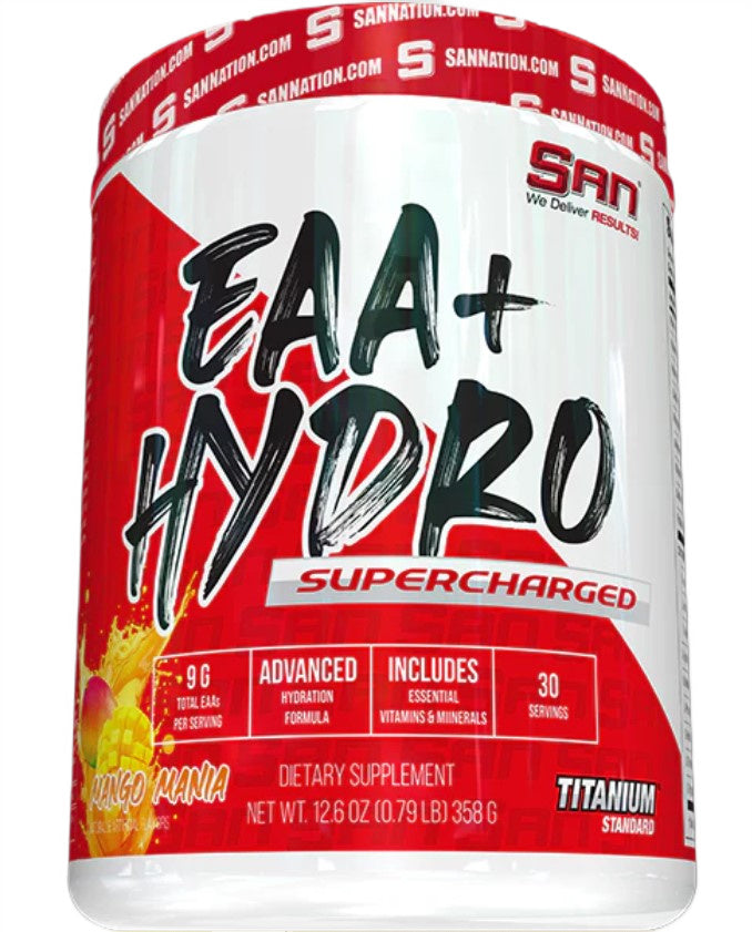 SAN EAA+ Hydro Supercharged, Mango Mania - 358 g